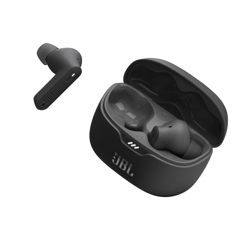 JBL Tune Beam True Wireless Noise Cancelling Earbuds (Black)